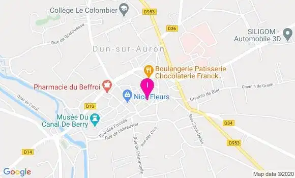 Localisation Helene Dognon