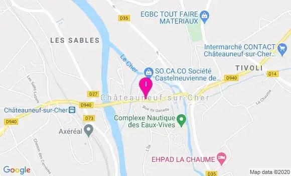 Localisation Christelle Augay