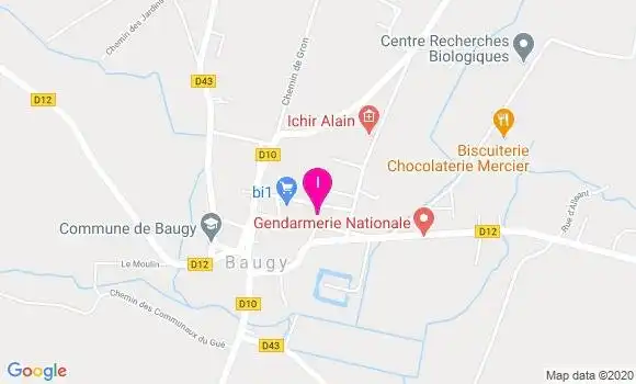 Localisation Frederique Vigot