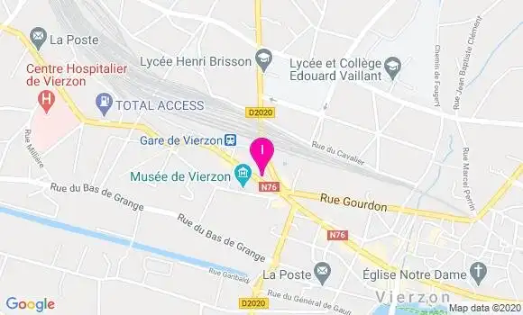 Localisation Sabine Gaidoz