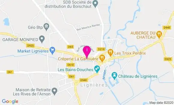 Localisation Isabelle Maillet