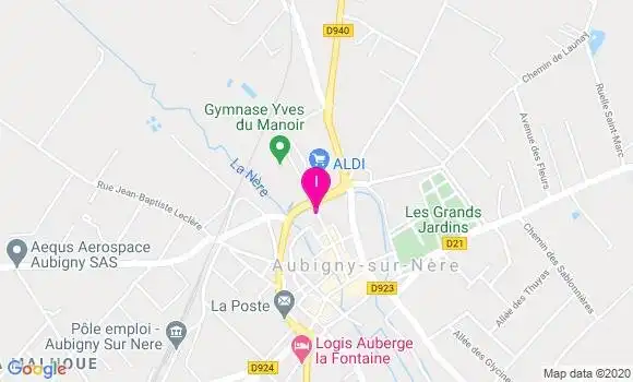 Localisation Nathalie Bedu