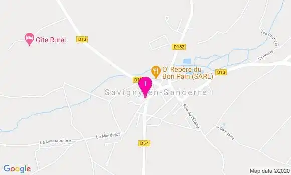 Localisation Delphine Migeon