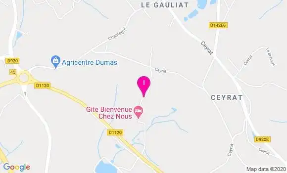 Localisation Sandrine Fromentoux