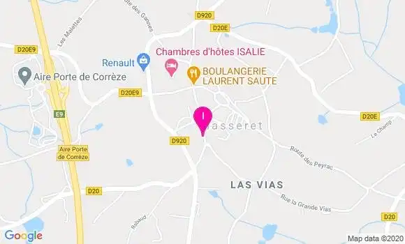 Localisation Gerard Cadet