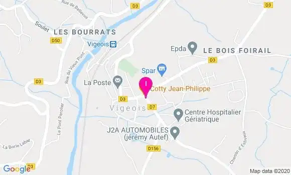 Localisation Severine Gendillout