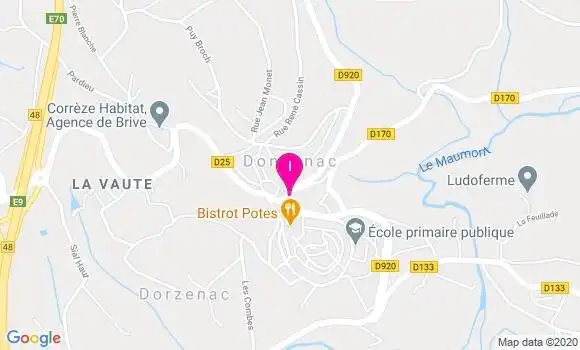 Localisation Nathalie Chanourdie