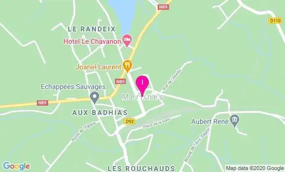 Localisation Eve Antrop