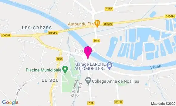 Localisation Paule Machat