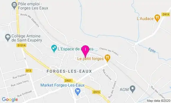 Localisation Melanie Chambre