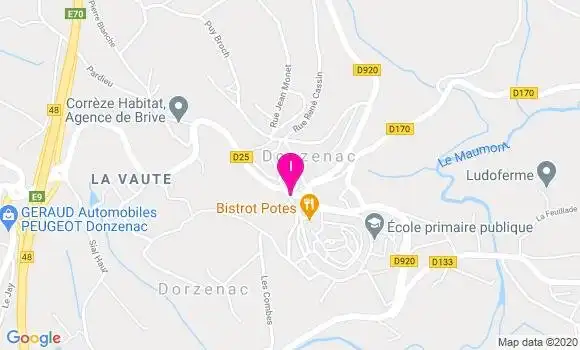 Localisation Annick Larnaudie