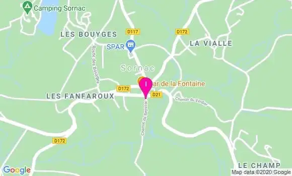 Localisation Francoise Rispal