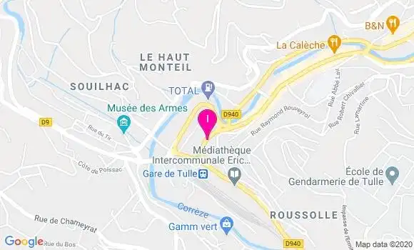 Localisation Sandrine Orliaguet