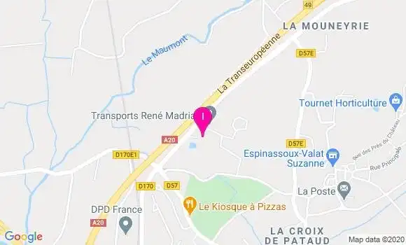 Localisation Sandrine Veine