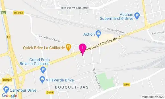 Localisation Vanessa Parouteau