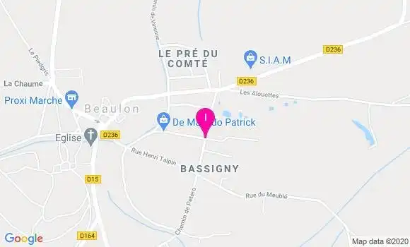 Localisation Celine Choquet