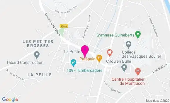 Localisation Cristelle Marsant