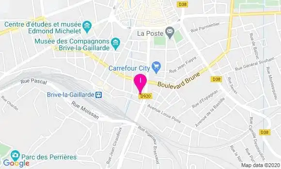 Localisation Prisca Beril