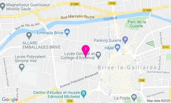 Localisation Isabelle Mulder