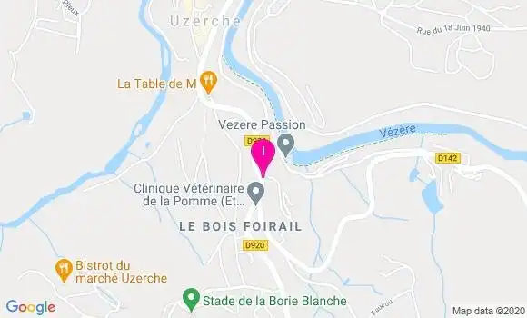 Localisation Alexandra Thoureau