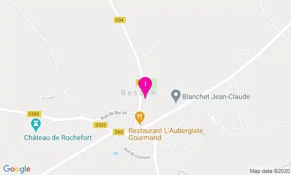Localisation Audrey Toupet