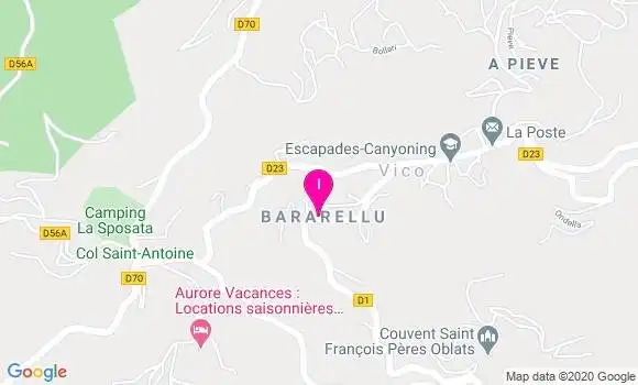 Localisation Chantal Leca