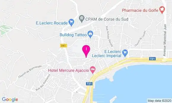 Localisation Sandrine Lanfranchi
