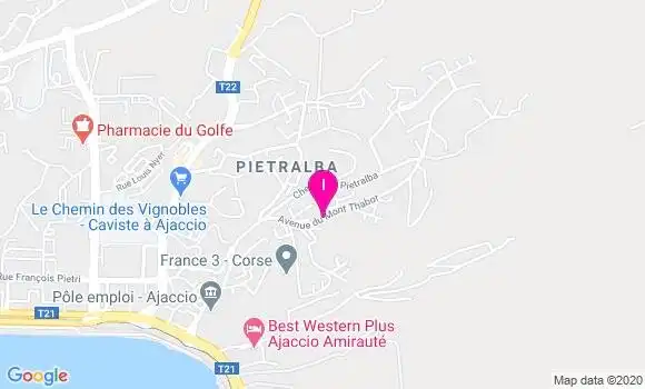 Localisation Lucie Stromboni