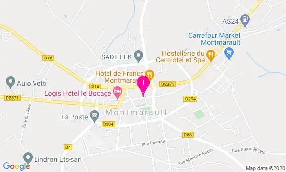 Localisation Christine Avignon