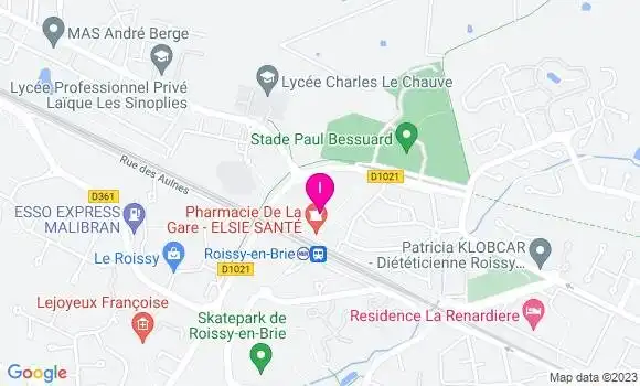 Localisation Christelle Parsy