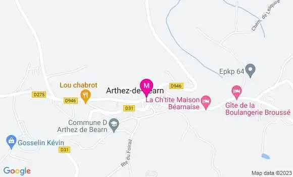 Localisation Laury Decret Baunier