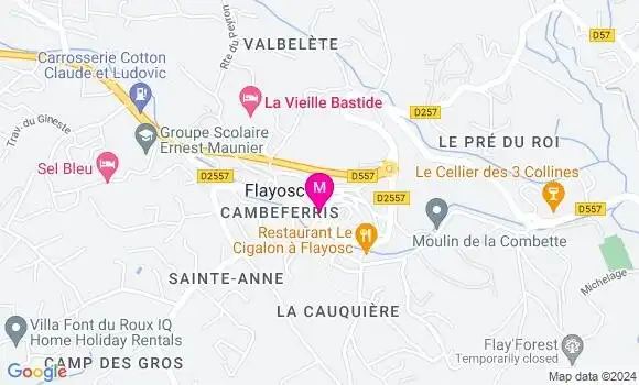 Localisation Myriam Perona