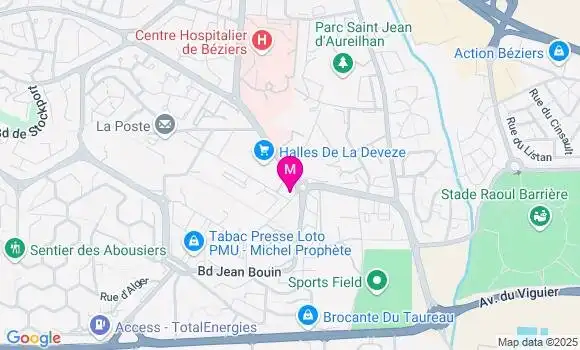 Localisation Sabrina Hourantier