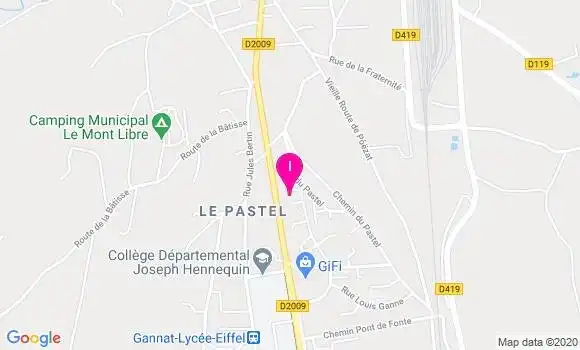 Localisation Severine Boueix