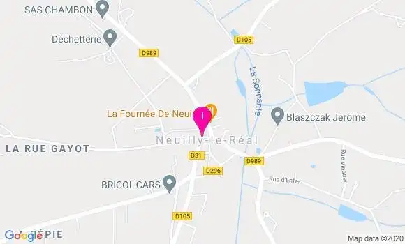 Localisation Brigitte Guichard Charreyre