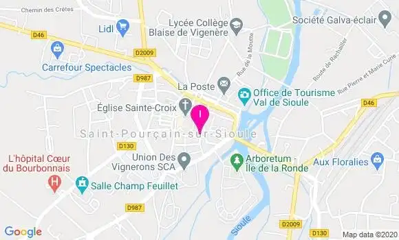 Localisation Angélique Le Goff