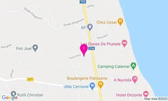 Localisation Joseph Cesarini