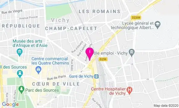Localisation Sandrine Lamorlette