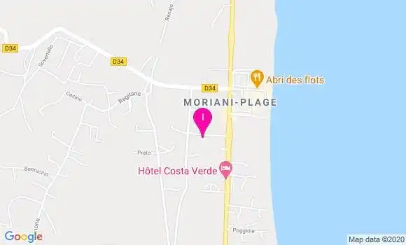 Localisation Marie Francoise Moretti