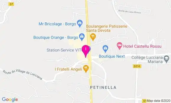 Localisation Marylene Vincensini