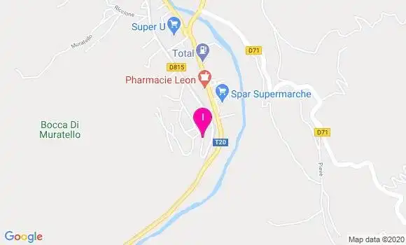 Localisation Marie Camille Geronimi
