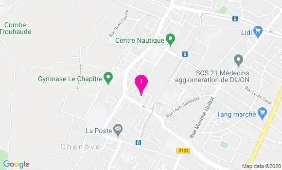Localisation Fanny Imbert