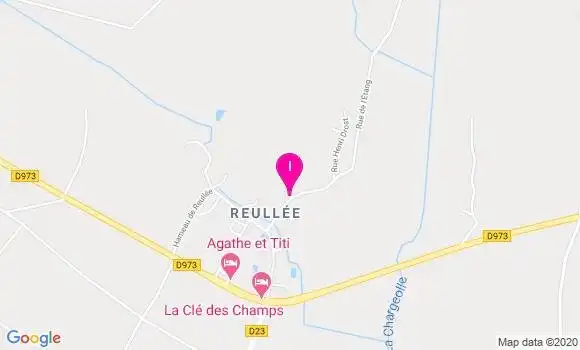 Localisation Laetitia Rateau