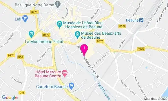 Localisation Sandrine Charau