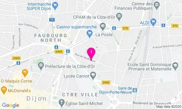 Localisation Philippe Franchomme