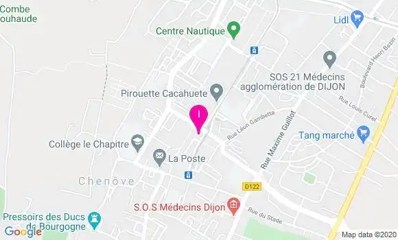 Localisation Dominique Aribaud