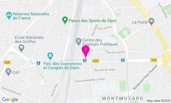 Localisation Cecile Pompon Chaillard