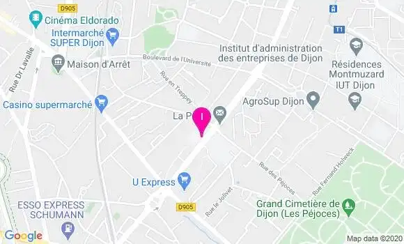 Localisation Laurence Morey