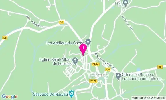 Localisation Anne Cadouot