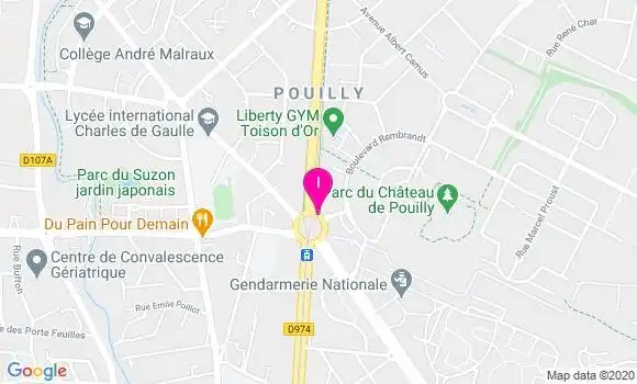 Localisation Lea Lecain Tobis